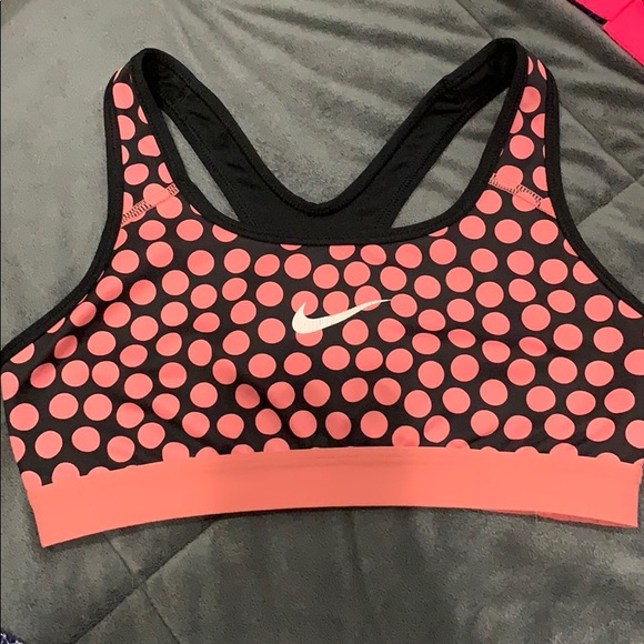 Nike Other - Lightly used pink and black Nike sports bra